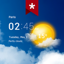 دانلود آخرین نسخه ــ وضعیت آب و هوا Transparent clock & weather (ad-free) دانلود آخرین نسخه ــ وضعیت آب و هوا Transparent clock & weather (ad-free)