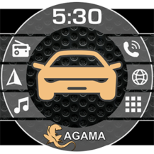نسخه جدید و آخر  AGAMA Car Launcher برای اندروید
